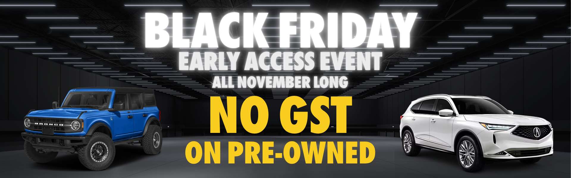 Black Friday Southview Acura Edmonton Pre-owned