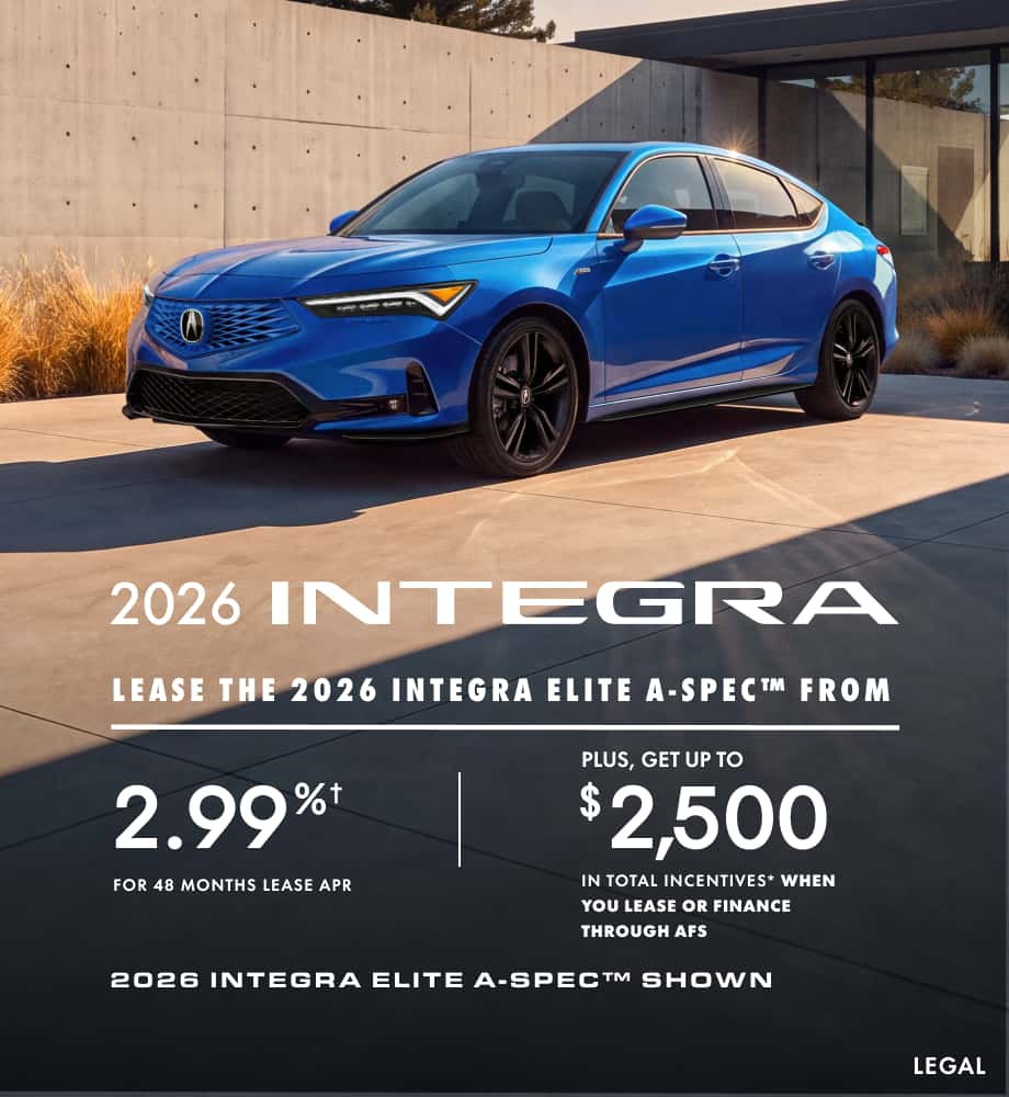 Edmonton Southview Acura Integra October Special