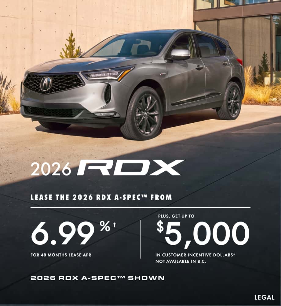 Edmonton Southview Acura RDX October Special