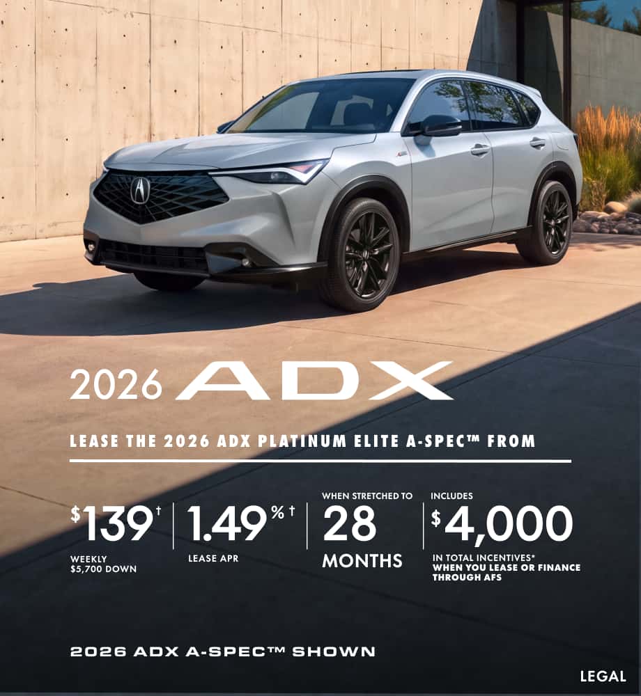 Edmonton Southview Acura ADX October Special