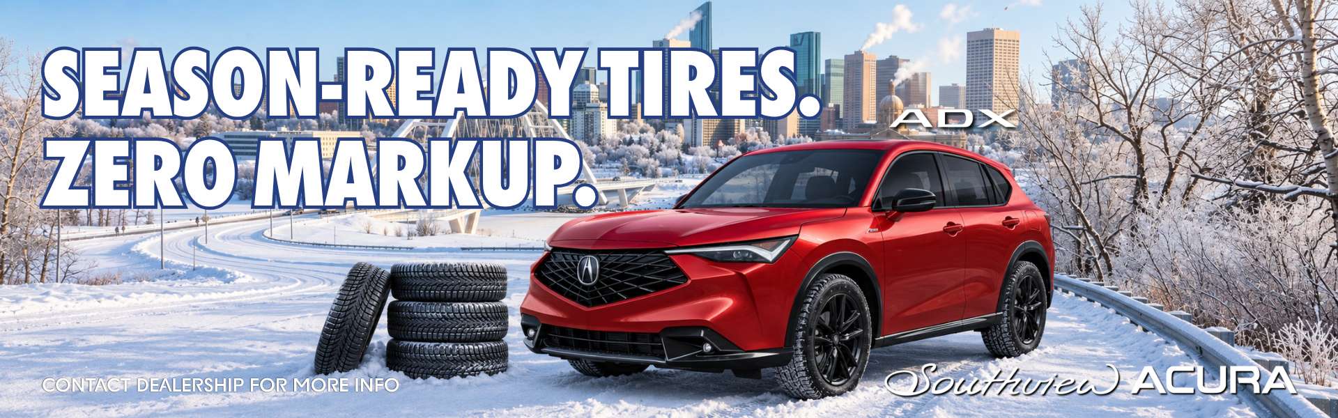 Southview_Acura_Edmonton_Winter_tires_sale_promo