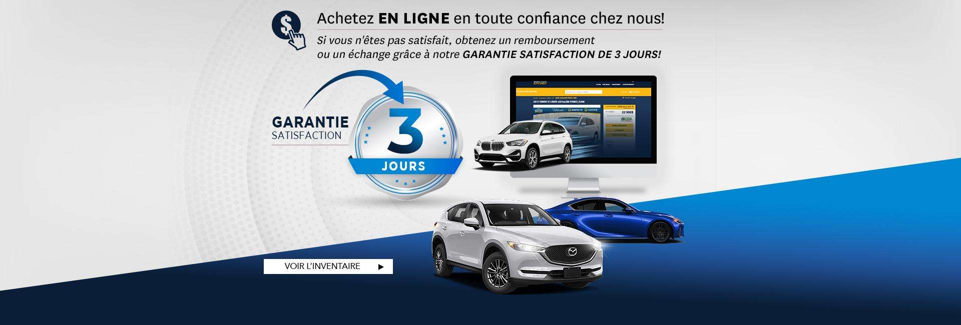 Garantie Satisfaction