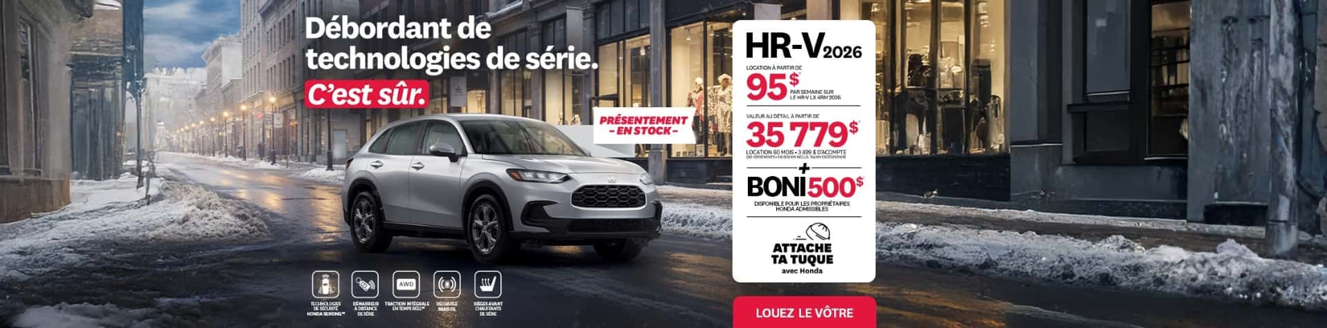 HRV 2026 Honda Saint-Jean - janvier