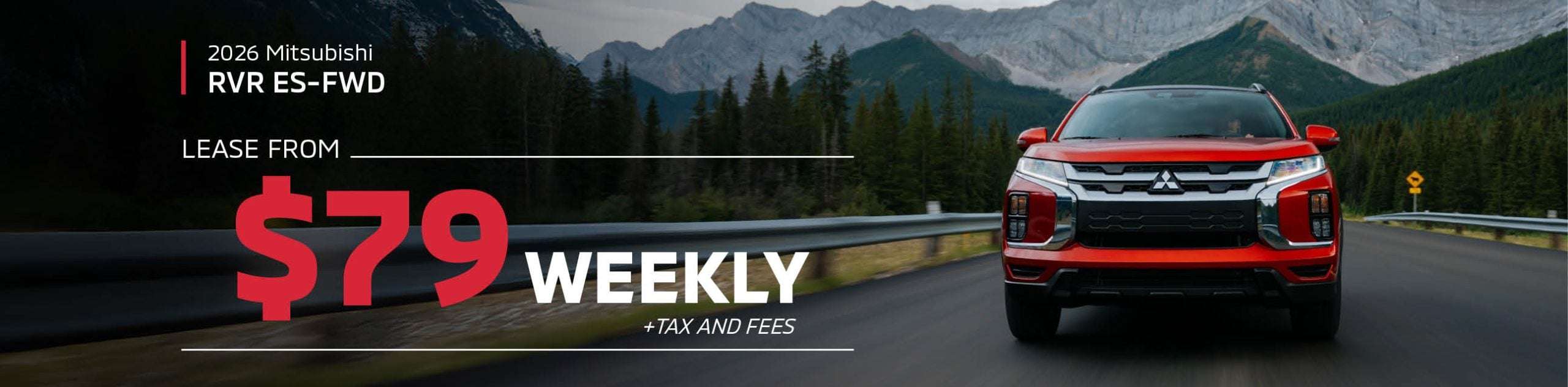 2026 Mitsubishi RVR ES-FWD $79/Weekly