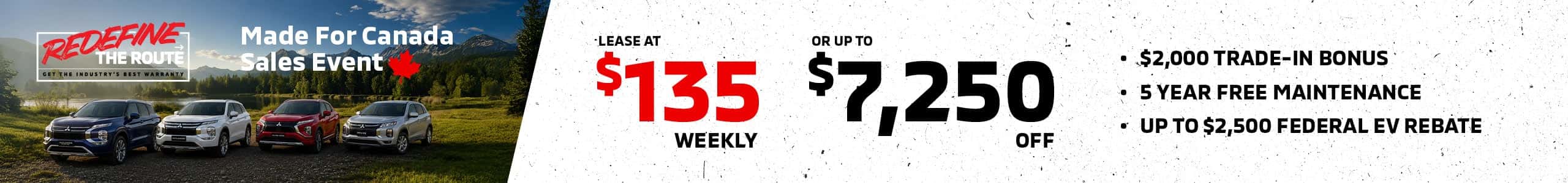 2026 Outlander PHEV | Lease at $135 Weekly OR get up to $7,250 Off