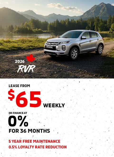 2026 RVR | $65 Weekly OR Finance at 0% for 36 Months