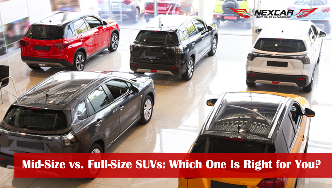 Mid-Size vs. Full-Size SUVs: Which One Is Right for You