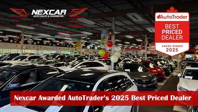 Nexcar Awarded AutoTrader’s 2025 Best Priced Dealer in Ontario
