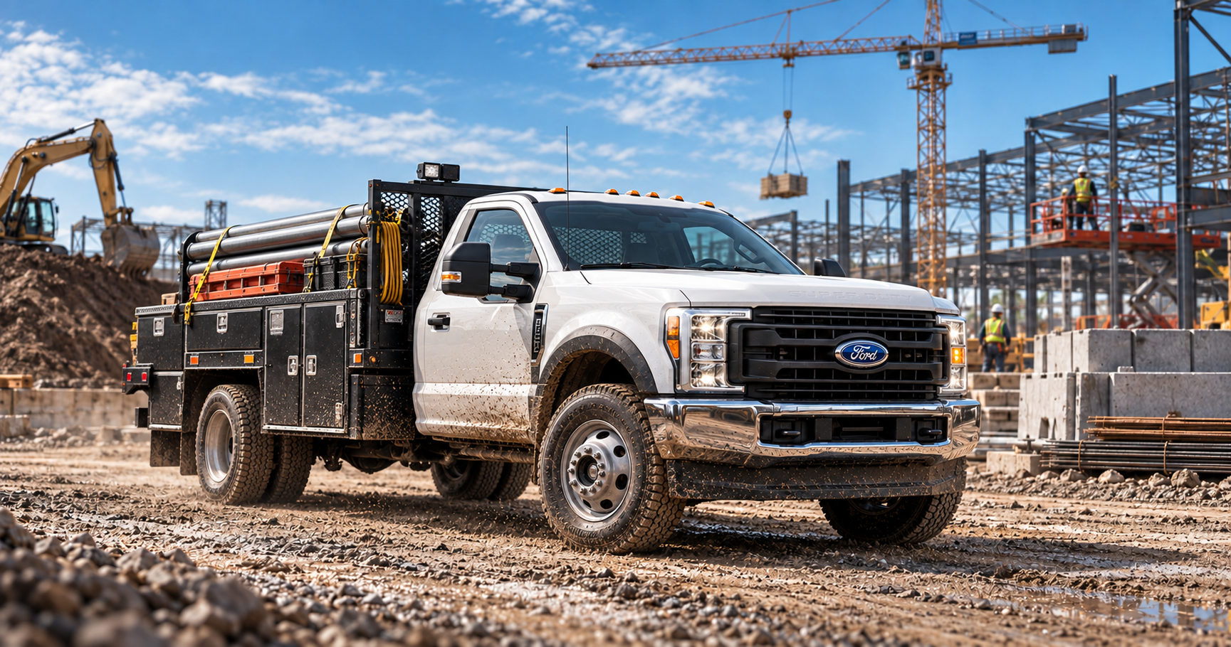 Ford chassis cab work truck