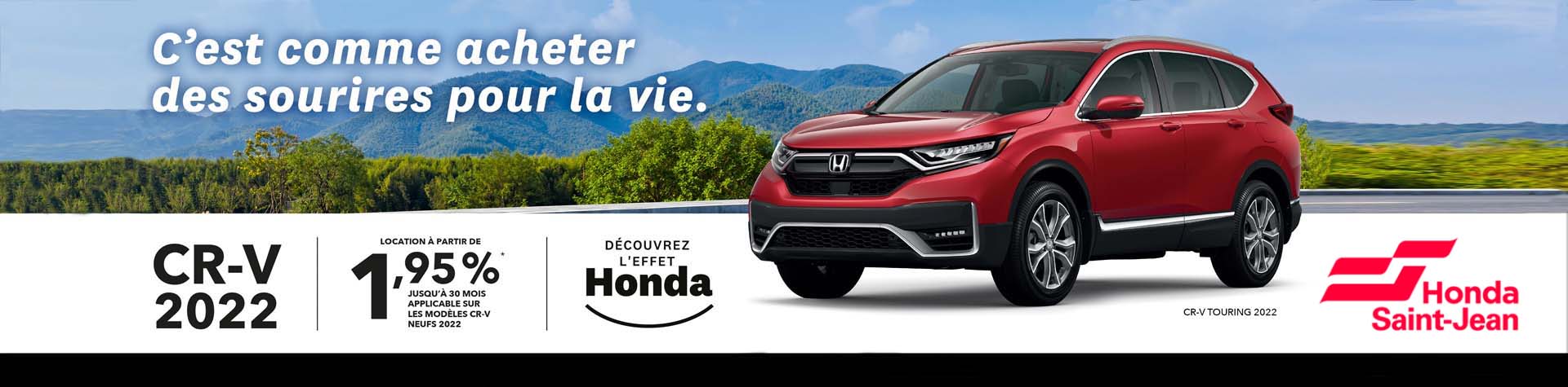 Commandez votre Honda CR-V 2022 dès maintenant