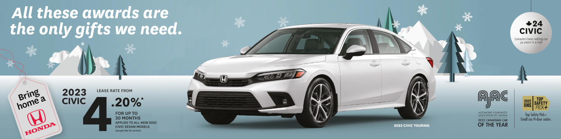 Order your 2023 Civic now at Honda Saint-Jean.