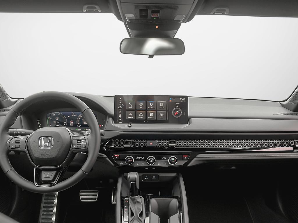 Honda Accord Hybrid Sport‑L 2026 – vue d’ensemble de l’habitacle avant