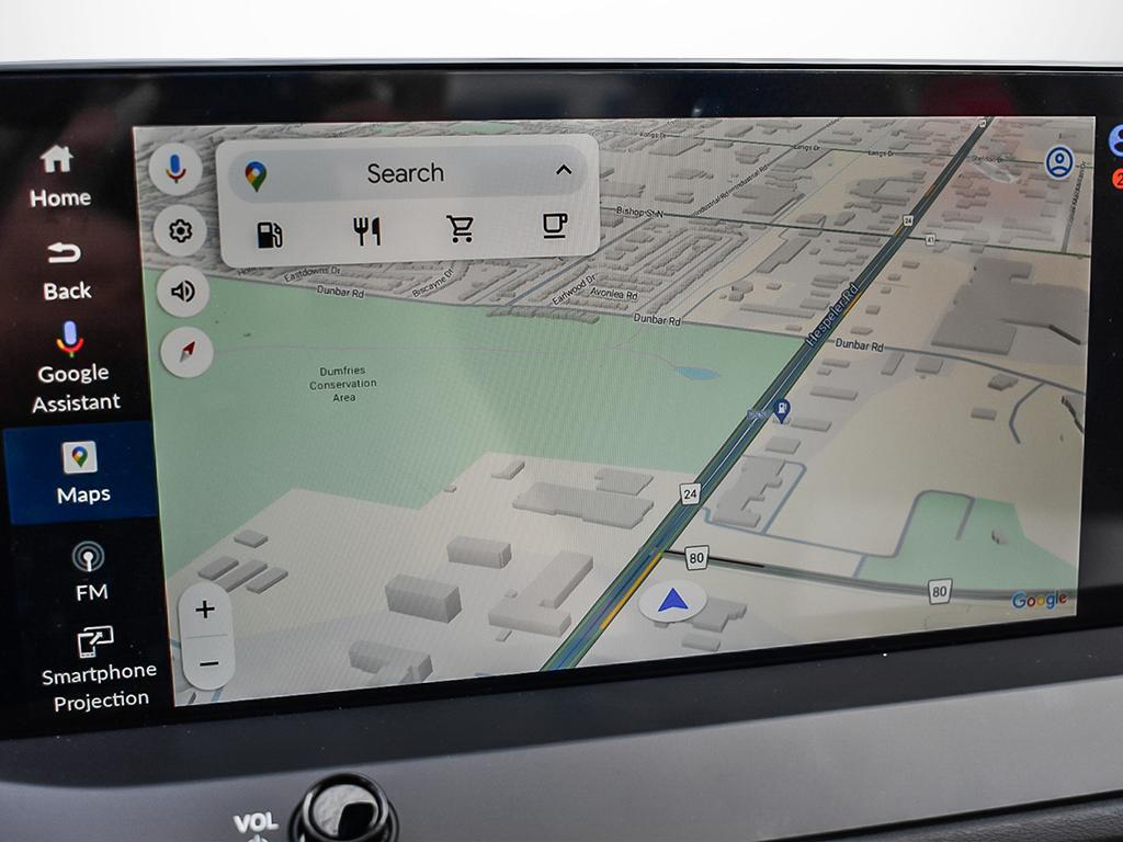 2025 Accord Hybrid Touring – Navigation screen.
