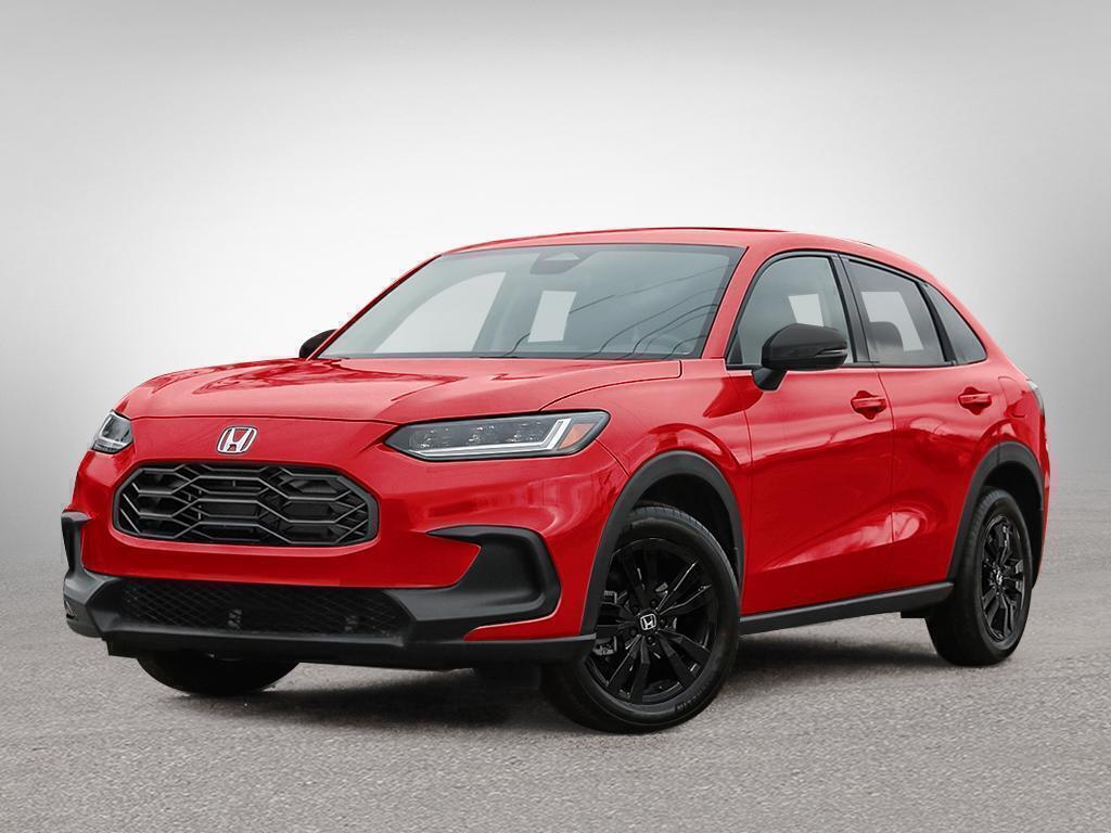 Le nouveau Honda HR-V 2026 AWD Sport de couleur rouge milano.