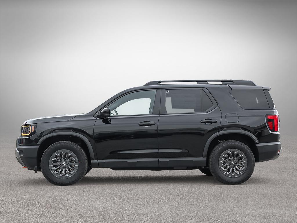 2026 Honda Passport TrailSport AWD in black, driver-side profile view