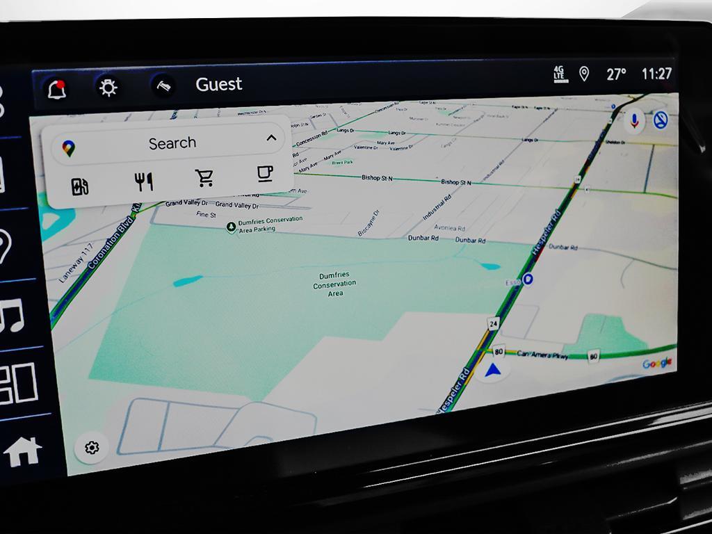 Built-in GPS navigation screen in 2025 Honda Prologue EX-L
