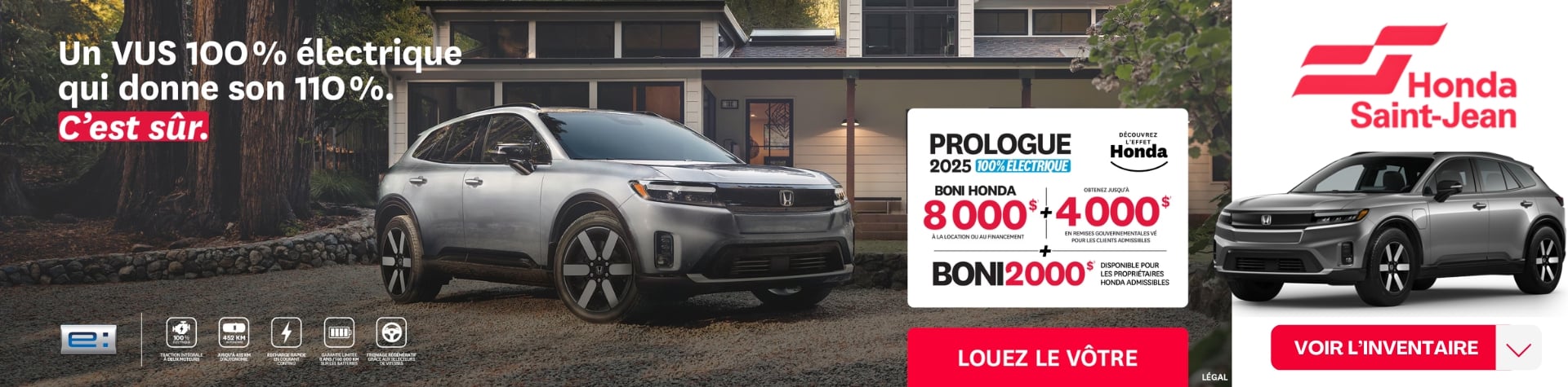 Prologue 2025 chez Honda Saint-Jean octobre