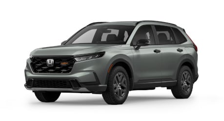 CR-V TRAILSPORT HYBRIDE 2026 de couleur Vert cendré métallisé