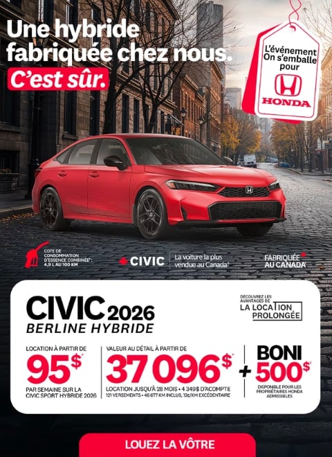 Civic 2026 format mobile - novembre