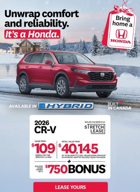 2026 Honda CR-V Hybrid Holiday Season - Mobile