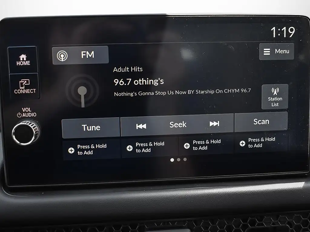 Écran tactile et connectivité du Honda HR-V LX 2027