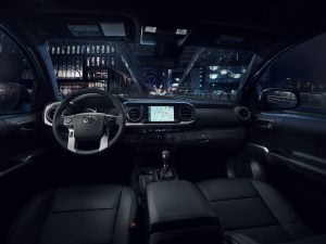 2023 Tacoma Nightshade with Premium Black Leather Interior