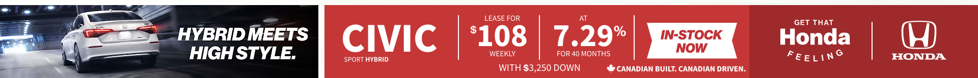 Lease Your Honda Civic Sport Hybrid from Carter Honda in Vancouver slider_widget-13-2