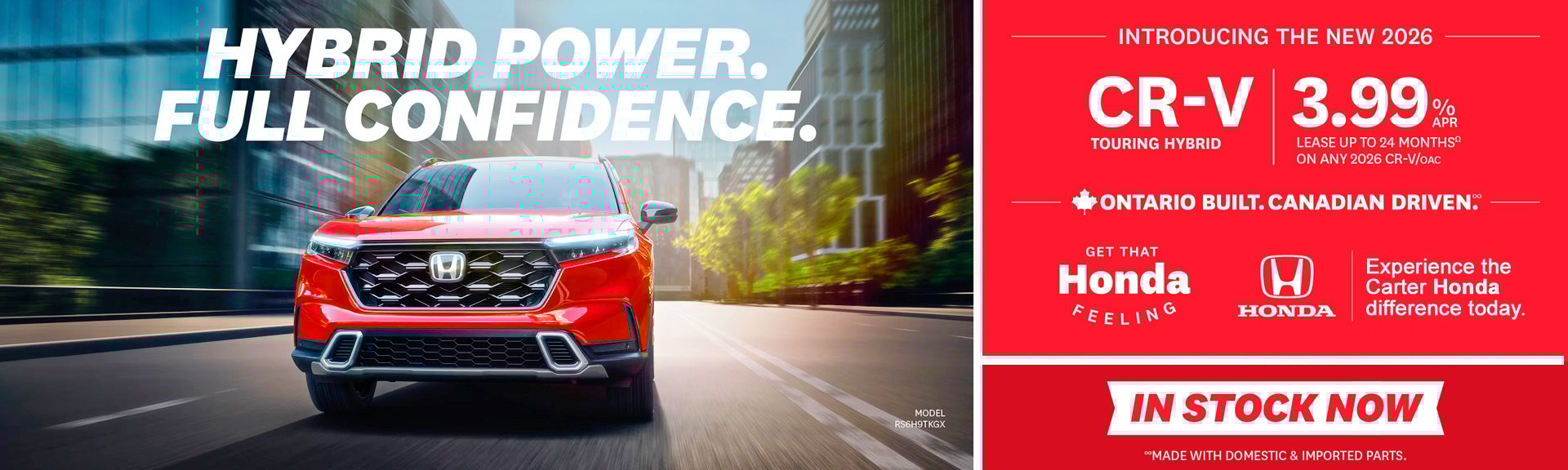 Test Drive Your 2026 Honda Civic CR-V at Carter Honda in Vancouver BC Today slider_widget-11-5