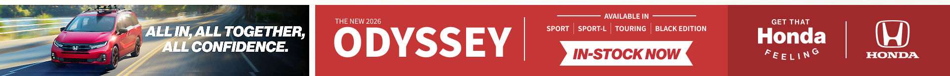 Test Drive Your Honda Odyssey at Carter Honda in Vancouver BC Today slider_widget-13-3