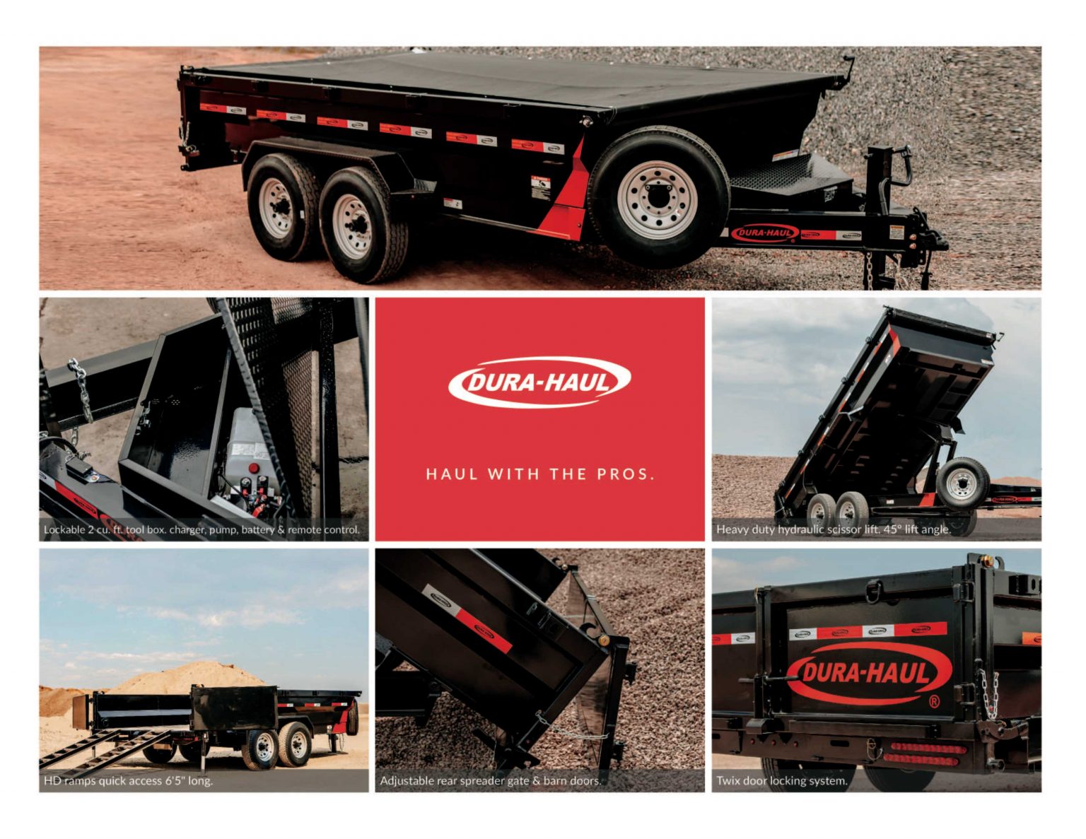 7 x 14 Low Profile Bumper Pull Nighco Trailer Sales & Rentals