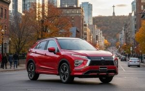 2024 Red Mitsubishi Eclipse Cross