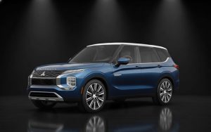 2026 Blue Mitsubishi Outlander