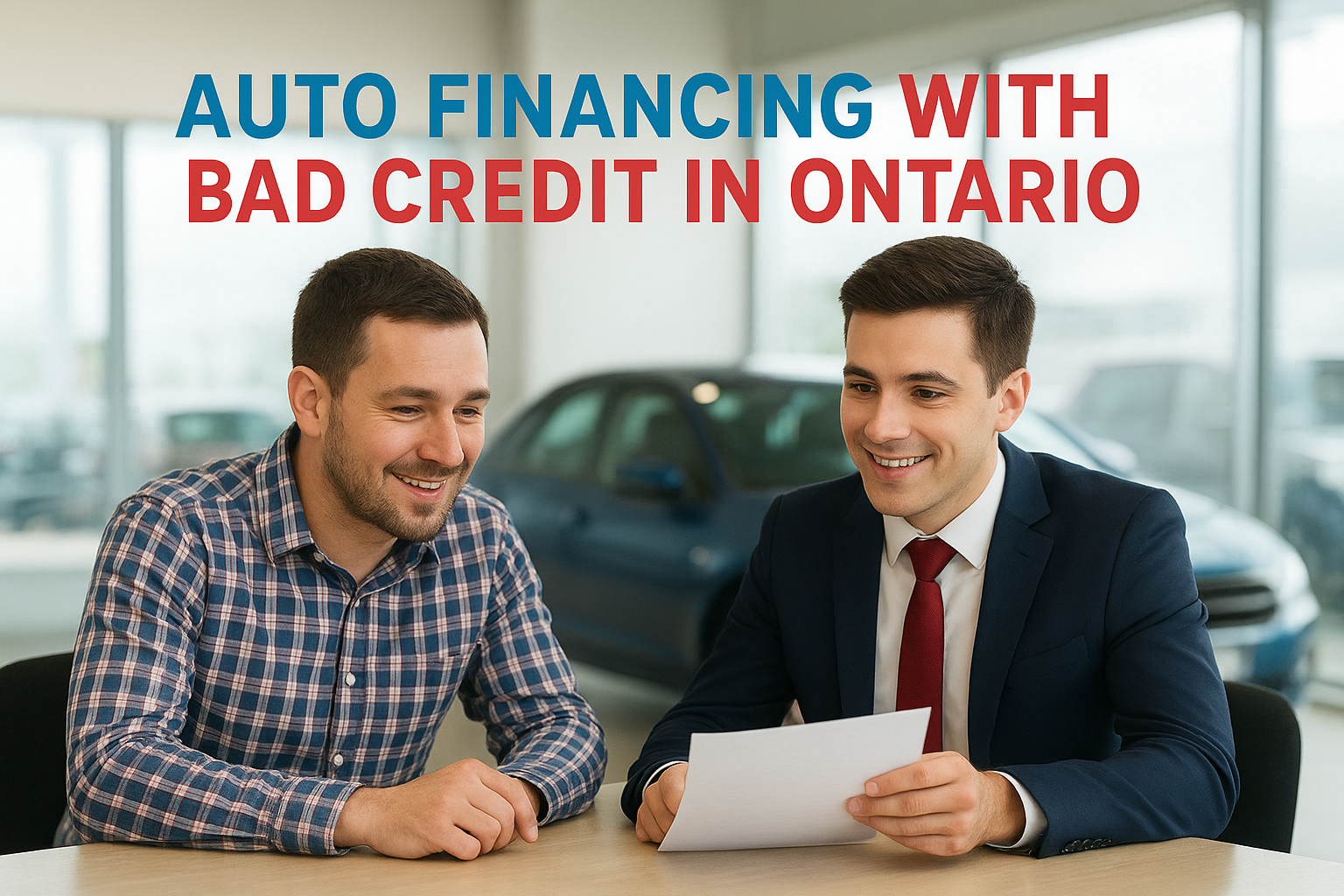 Auto Financing7d Car Loans with Low Credit: Bankruptcy & Consumer Proposal Options | 401 ...